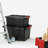 Industrial Tote Stackable Storage Bin with Latching Lid-98363262-98363258