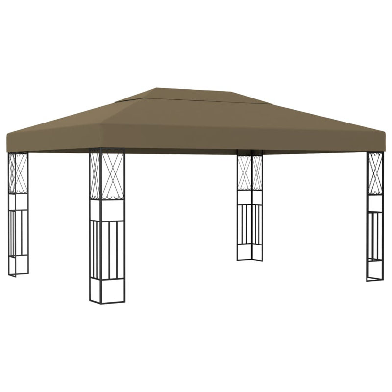 Carnuel 4m x 3m Steel Patio Gazebo