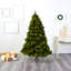 Lighted Artificial Pine Christmas Tree-139987003