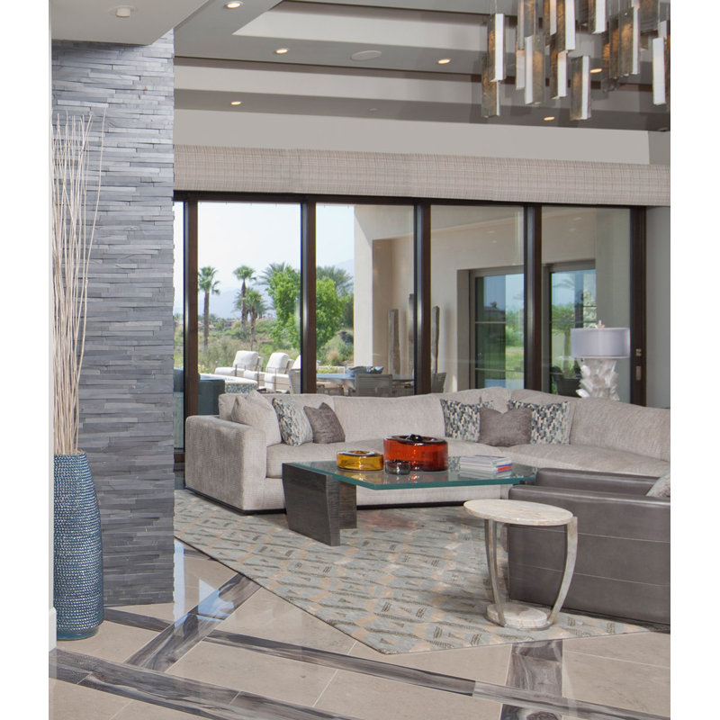 Contemporary Geometric Area Rug, Rectangle 8' x 10'