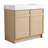 36'' Single Bathroom Vanity With Resin Sink-1589511124