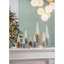Ombre BB Tree - Set of 2 - 7.5" x 7.5" x 23.6" - White/Silver
