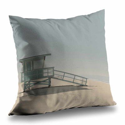 Coast Guard Gray Coastal Poly Twill Throw for Home Decor