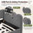 Quies Full\Queen Size Daybed With Storage Drawers, USB Port, Wave Design Linen Fabric Bed-369255315-369255308
