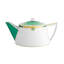 Emerald Porcelain Teapot