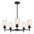 5 - Light Dimmable Kitchen Island Chandelier-1104600153