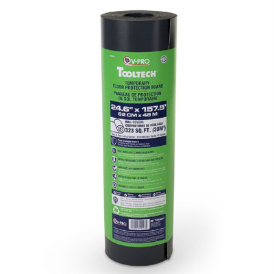 Panneau de protection de plancher temporaire 24,6 po x 157,5 pi