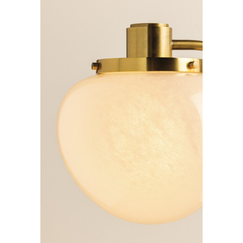 5-Light Chandelier, H 17 po x l 29,75 po x P 29,75 po, Quatre lumières