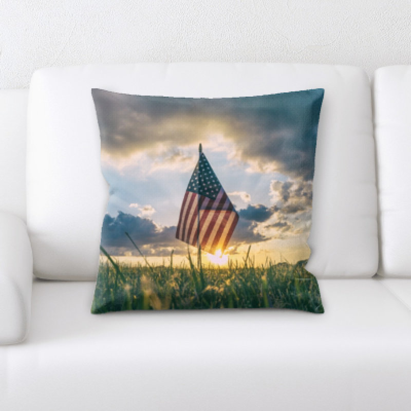 Microsuede Throw Pillow