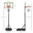 HOMCOM Adjustable Height 71cm W Mounted Basketball Hoop