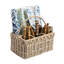 Provence Rattan Flatware Caddy - Light Brown