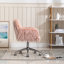 Chaise de bureau moderne en fausse fourrure-1483448025