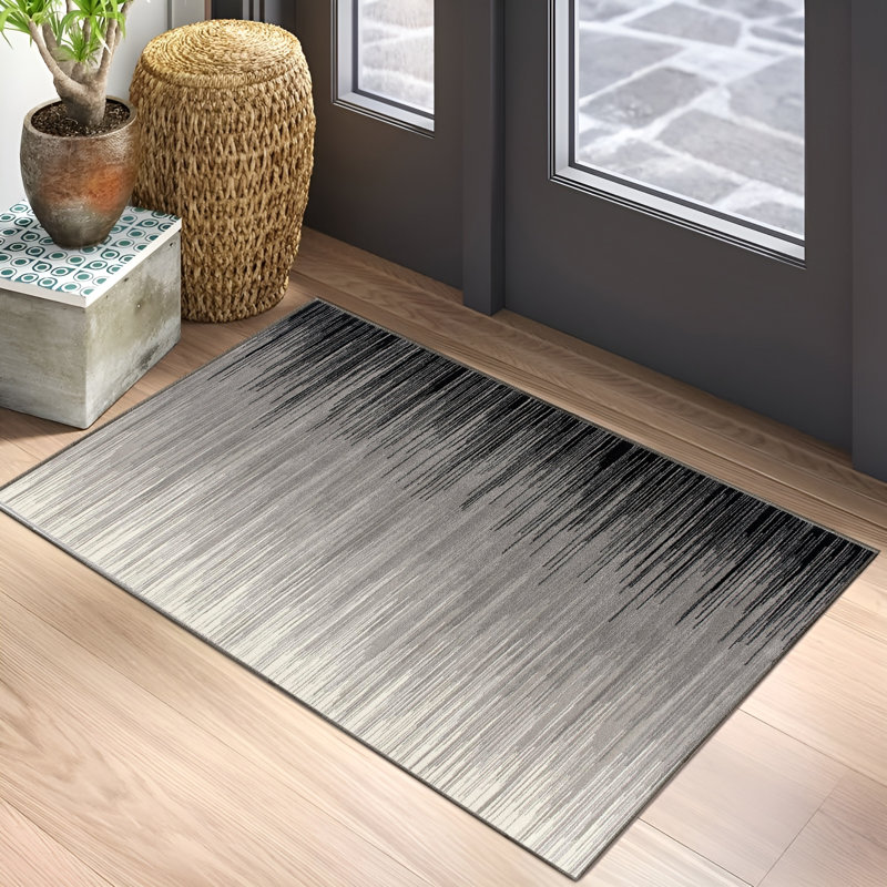 Atchison Abstract Indoor Rug, Rectangle 2'8" x 5'