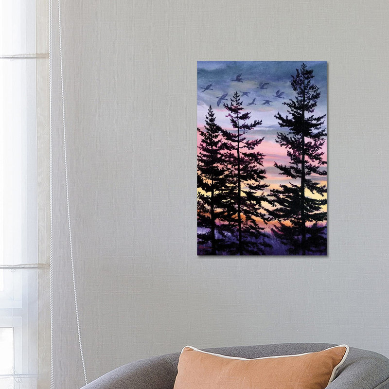 Oregon Sunset by Laura Iverson - Wrapped Canvas Print, 66.04 cm H x 45.72 cm W x 1.91 cm D