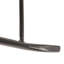 Tabouret pliable en cuir et métal Russet-1767290196