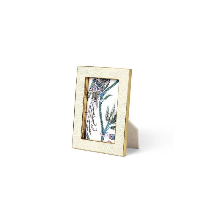 AERIN Shagreen Picture Frame | Perigold