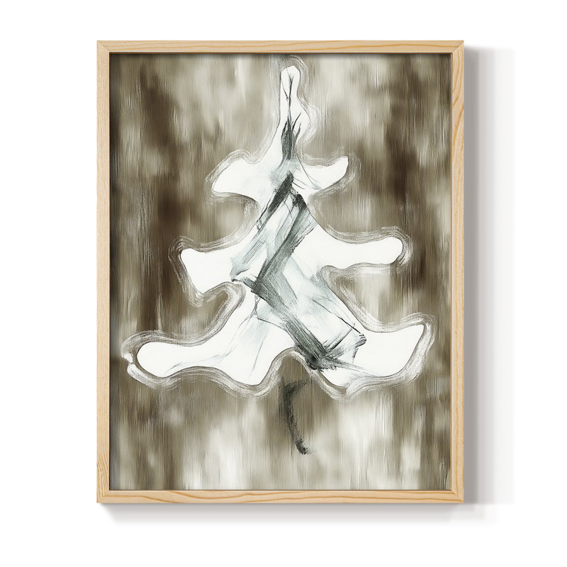 «Christmas Holiday», art encadré CCxxxvii, bois massif, Natural, H 11 po x l 9 po