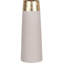 Luxe Radiance Ceramic Table Lamp - Off-White & Gold - Set of 2
