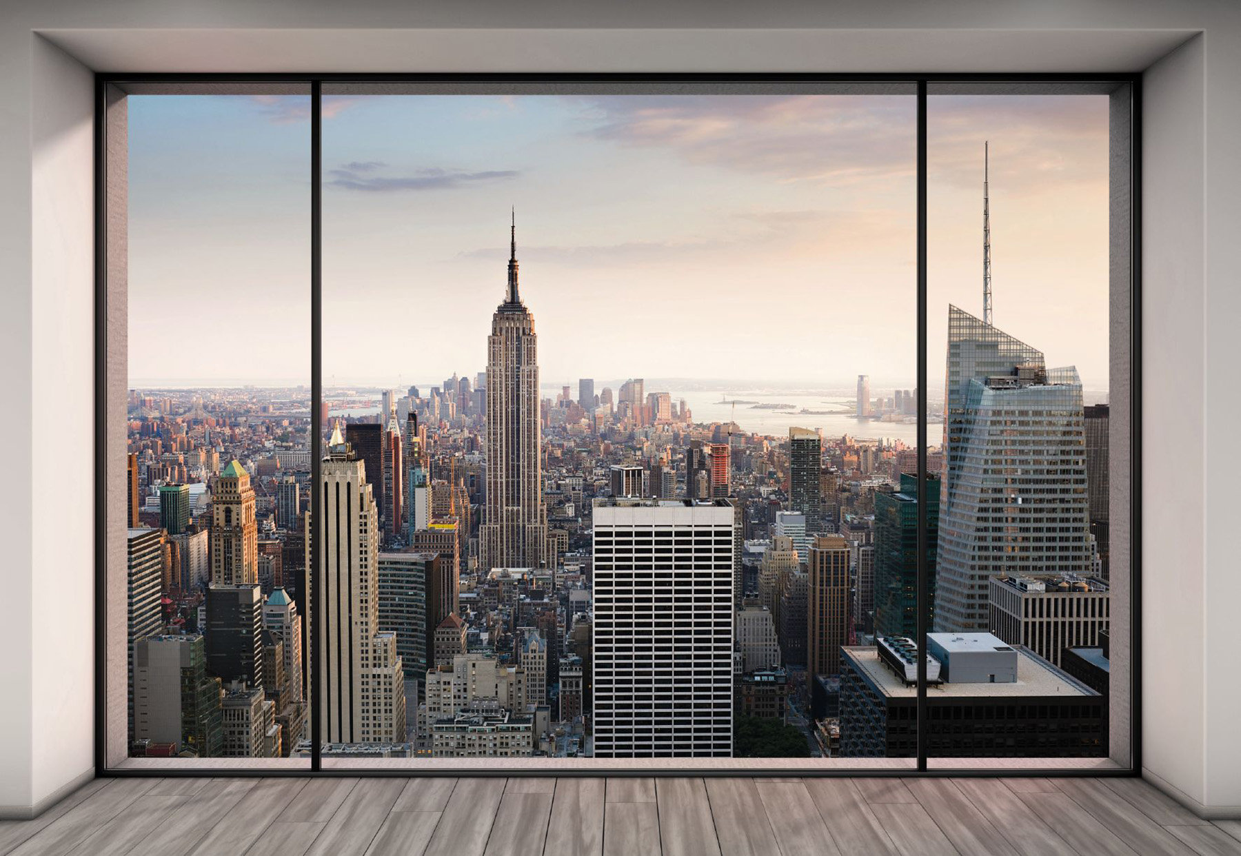 Snapshot of Glass Texture Classic Penthouse Wall Mural