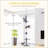 Adjustable Height Floor-To-Ceiling Vertical Cat Tree