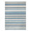 Tapis d'extérieur multicolore à rayures multicolores Town & Country Country Everly Day