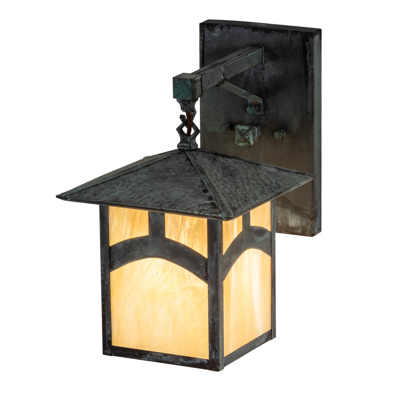 Verdigris 1 - Light Armed Sconce