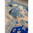 Vintage One-of-a-Kind 3'5" X 5'6" 1970s Wool Area Rug Blue