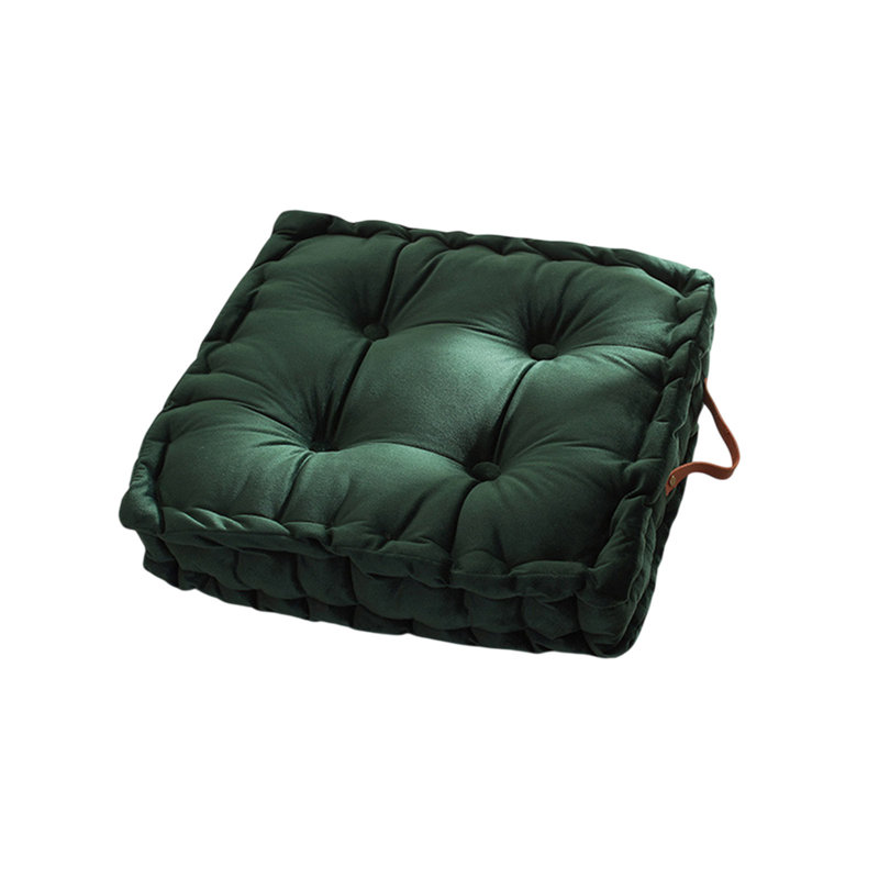 Coussins de sol en coussins épaissis pour tatamis pour fenêtres, Green