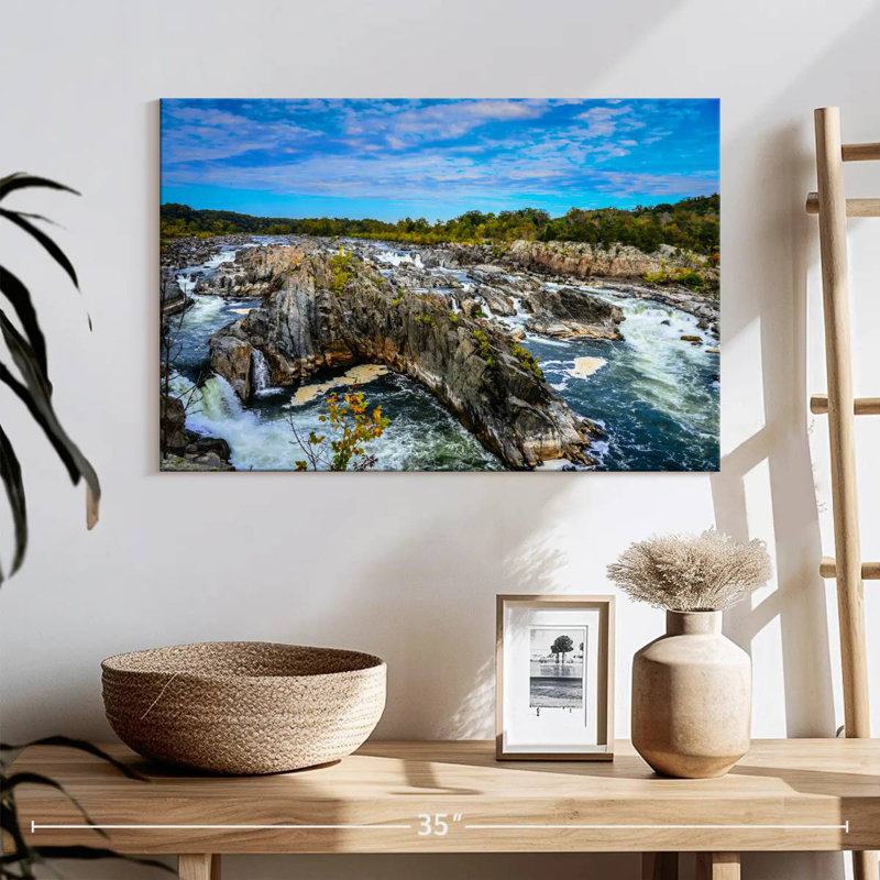 Great Falls, 16" H x 24" W