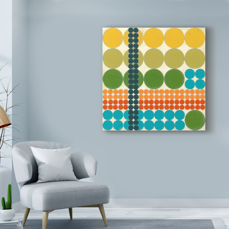 « arcade i », reproduction d’impression sur toile tendue, H 35 po x l 35 po x P 2 po