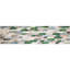 Astila Cowhide Geometric Area Rug in Green-1961636545