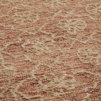 Millcreek Rust Brown Hand-Tufted Wool Oriental Rug