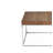 Fred Frame End Table- Modern Square Accent End Table - Wood End Table - for Living Room, Bedroo, or Office - Walnut Brown Side Table-170526724