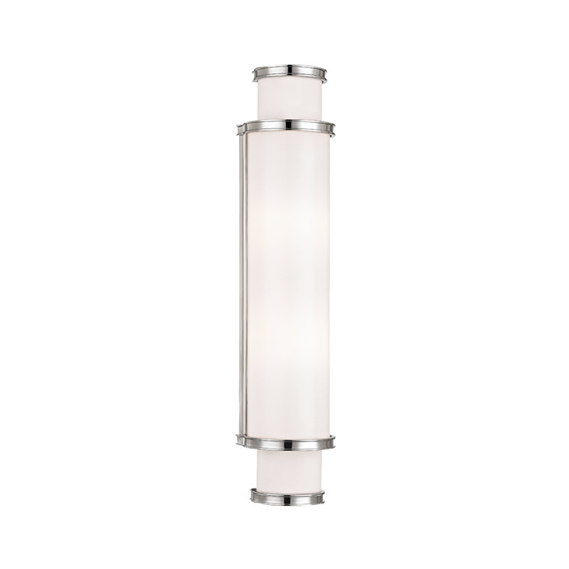 Malcolm LED Bath Bar, Polished Nickel