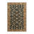 Machine Washable Art Deco Brown Area Rug-28775680