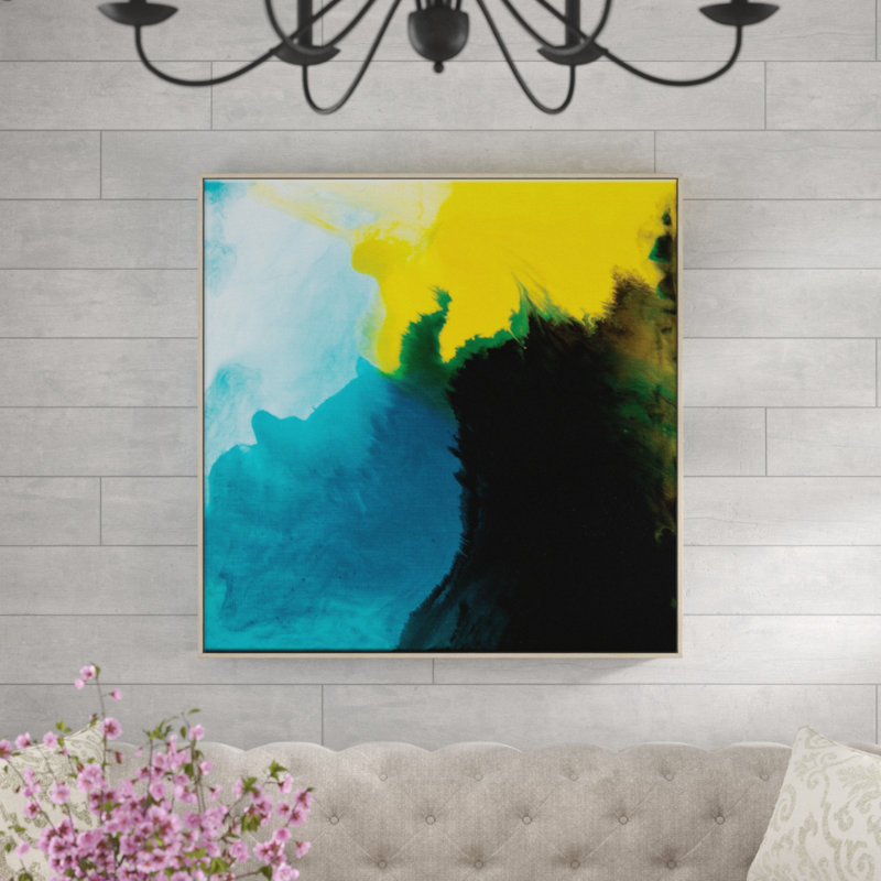 Chalie MacRae - Painting on Canvas, 76cm H x 76cm W, Timber