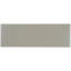 Garniture de tuile de moulure en céramique 12 po x 4 po gris architectural Berkeley