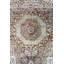 Tapis unique en laine et en coton tissé à la main de style nouvel âge 7 pi 11 po x 9 pi 11 po Mamluk