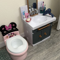 Premier lavabo de salle de bain Little TikesMD avec robinet fonctionnel  pour le jeu de rôle des enfants 