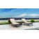 Thornaby Outdoor Wicker Chaise Lounge Set with Table , Cushion Included