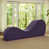 Mélange de polyester aubergine