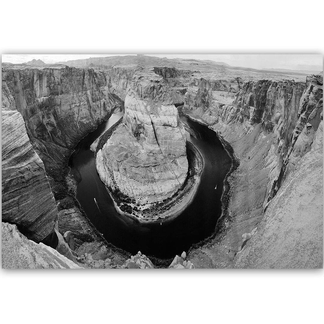 Blick auf den Grand Canyon 2 - Fotodruck auf Wrapped Canvas