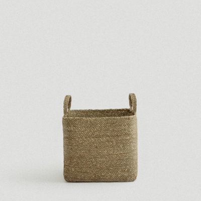 Souk Square Seagrass Basket - Small