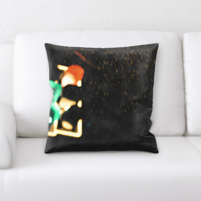 Microsuede Throw Pillow