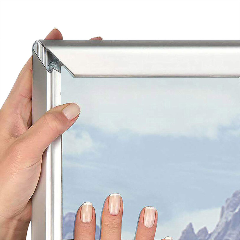Cadre simple, 24 po x 36 po, Argent