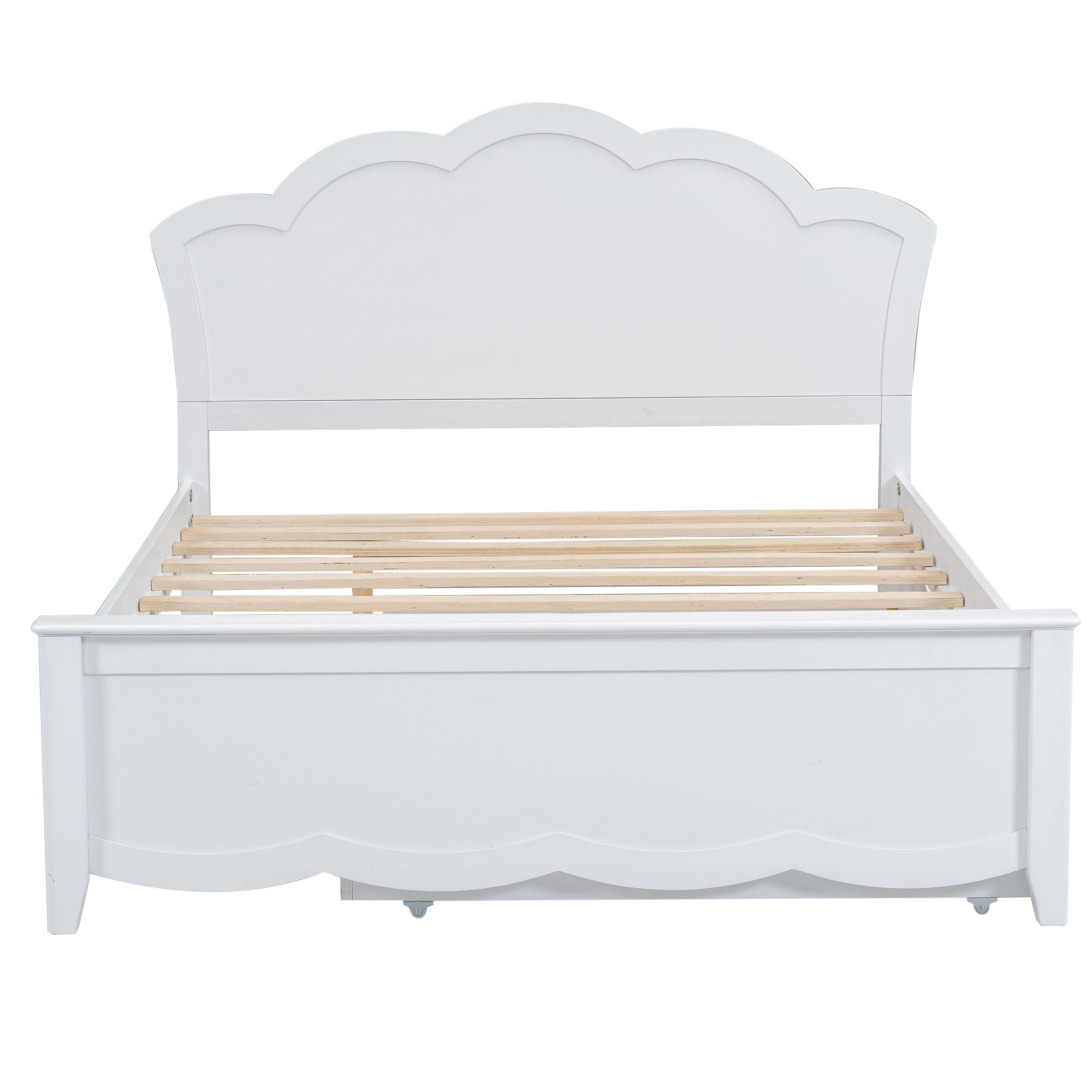 Lit Double,Lit Adulte,Cadre De Lit Avec Tête De Lit Petit Double Bois Massif369088 90650238