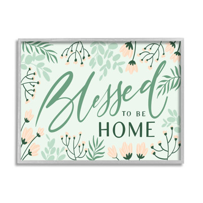 «Blessed To Be Home», estampe numérique de Caverly Smith