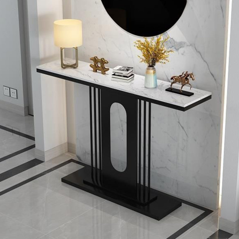Morris, Blanc/Noir, 31.5" H x 59" W x 11.8" D
