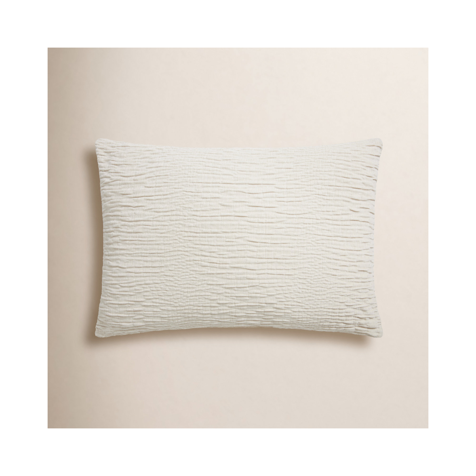 Edan Throw Pillow, Pillow Cover Only - No Insert, Silver, 26" x 16"