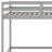 Loft Bed With Built-In Storage Wardrobe And Staircase-3713594